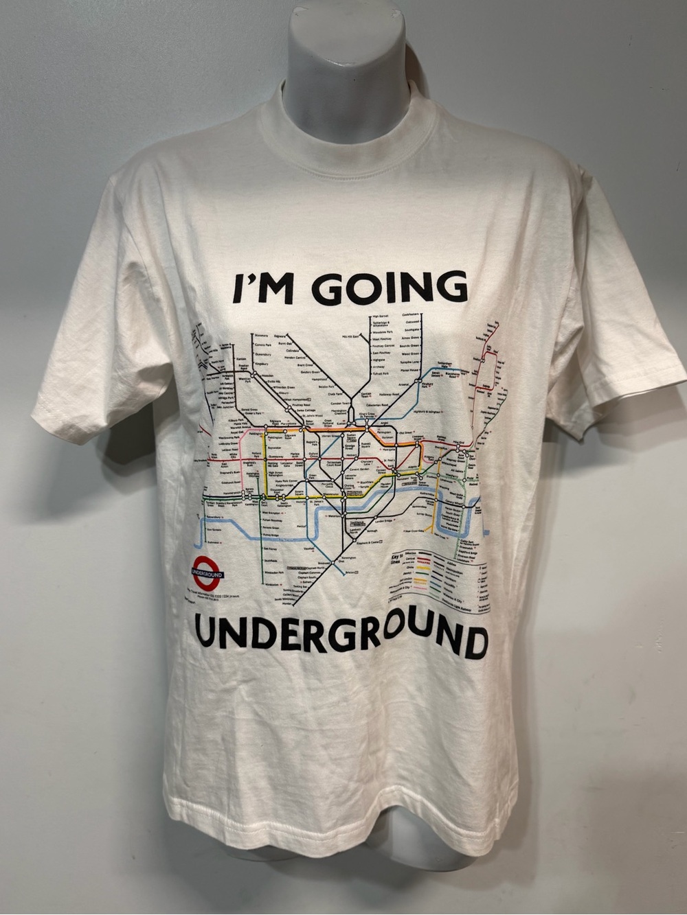 I'm Going Underground London Tube Map T-Shirt